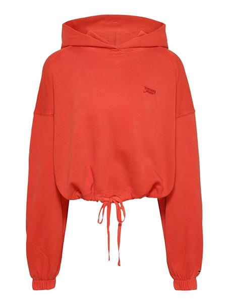 TJW CRP GMD SCRIPT HOODIE bright vermillion
