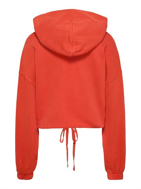 TJW CRP GMD SCRIPT HOODIE bright vermillion