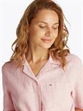 TJW CRP LINEN SS SHIRT precious pink-stripe