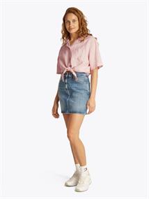 TJW CRP LINEN SS SHIRT precious pink-stripe