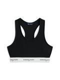TJW CRP TAPE BRA TOP black