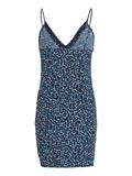 TJW DITSY FLORAL LACE DRESS blue ditsy floral print