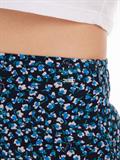 TJW DITSY FLORAL LACE MINI SKIRT blue ditsy floral print