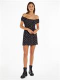 TJW DITSY GEO MINI DRESS ditsy geo print