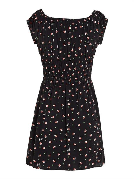 TJW DITSY GEO MINI DRESS ditsy geo print