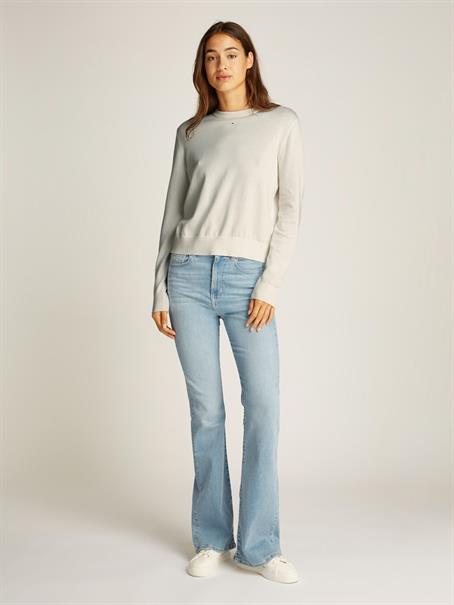 TJW ESSENTIAL CREW SWEATER EXT ancient white