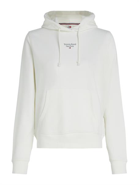 TJW ESSENTIAL LOGO 2 HOODIE ancient white