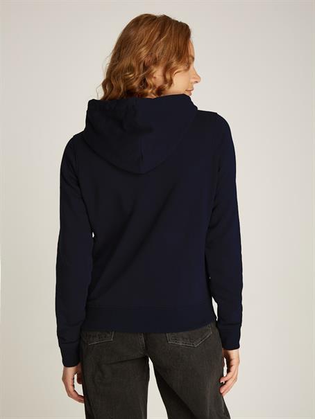 TJW ESSENTIAL LOGO 2 HOODIE dark night navy