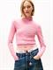 TJW ESSENTIAL MOCK NECK mystic pink