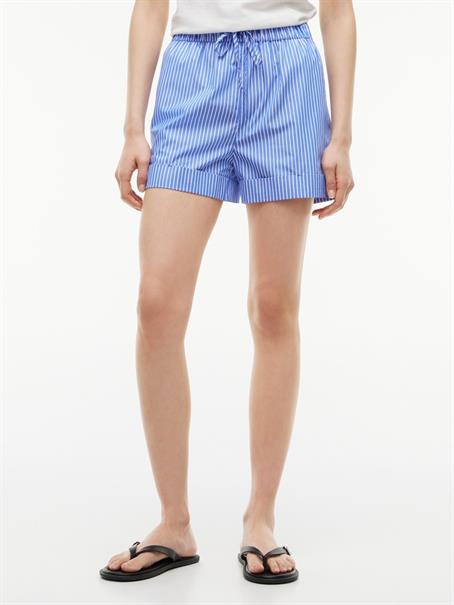 TJW ESSENTIAL POPLIN SHORTS EXT noble blue - stripe