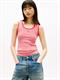 TJW ESSENTIAL RIB TANK EXT red alert - stripe
