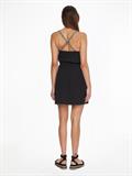 TJW ESSENTIAL STRAPPY DRESS black