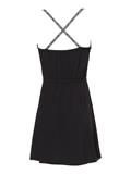 TJW ESSENTIAL STRAPPY DRESS black