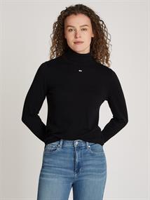 TJW ESSENTIAL TRTLNK SWEATER EXT black