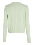 TJW ESSENTIAL VNECK SWEATER faded willow