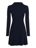 TJW F&F POLO CABLE SWEATER DRESS dark night navy