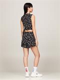 TJW FLORAL RUFFLE WRAP TOP EXT spring floral