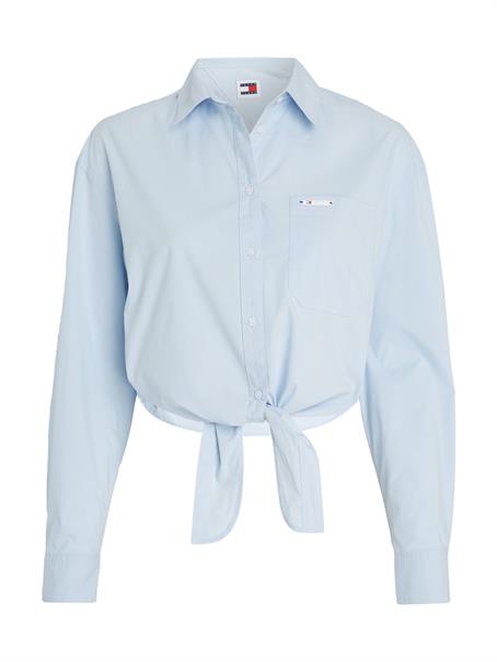 TJW FRONT TIE SHIRT breezy blue