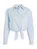 TJW FRONT TIE SHIRT breezy blue