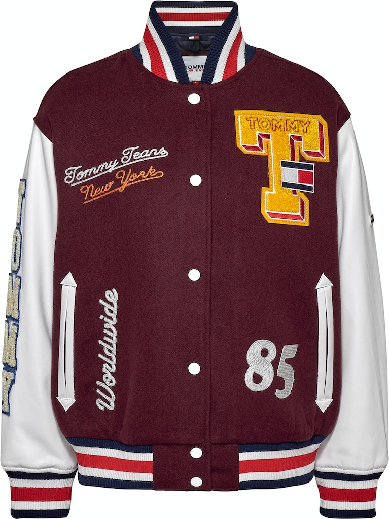 Varsity jacket tommy hilfiger discount