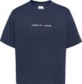TJW LINEAR LOGO TEE twilight navy