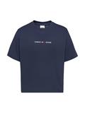 TJW LINEAR LOGO TEE twilight navy