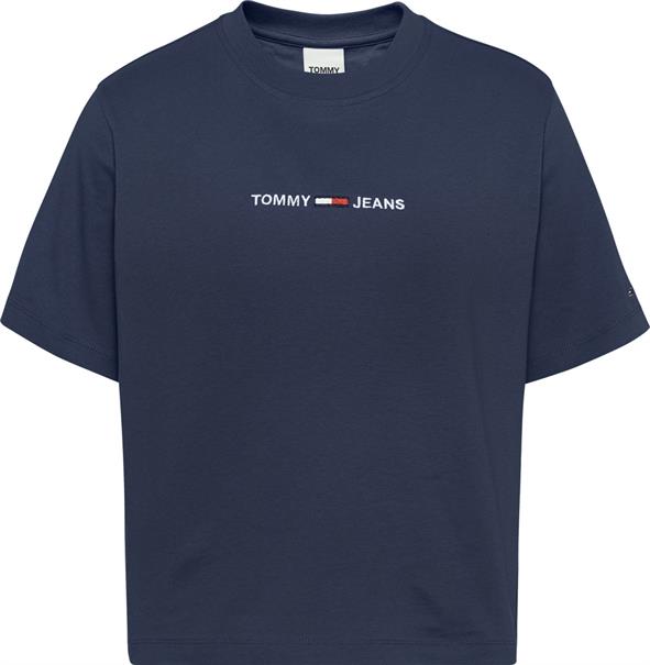 TJW LINEAR LOGO TEE twilight navy