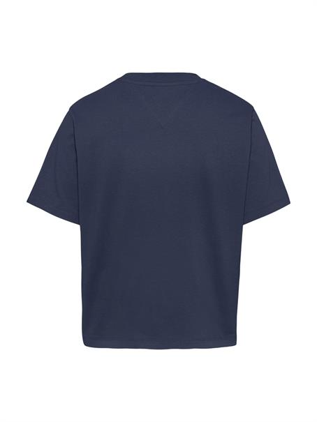 TJW LINEAR LOGO TEE twilight navy