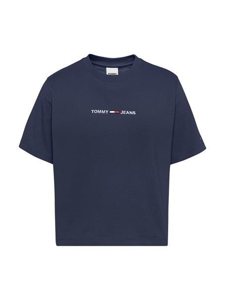 TJW LINEAR LOGO TEE twilight navy