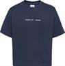 TJW LINEAR LOGO TEE twilight navy