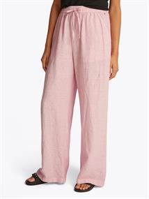 TJW LINEN PANT precious pink - stripe