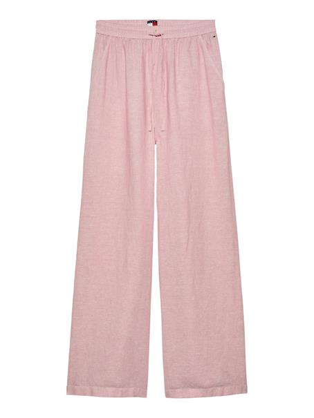 TJW LINEN PANT precious pink - stripe