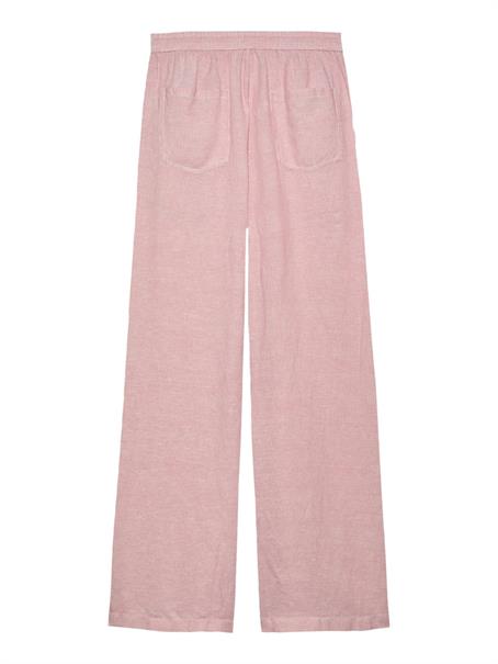 TJW LINEN PANT precious pink - stripe