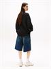 TJW MOCKNECK BADGE SWEATER black