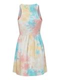 TJW MULTI TIE DYE SKATER DRESS tie dye multi