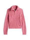 TJW NEP 1/4 ZIP SWEATER mystic pink