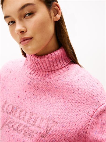 TJW NEP TURTLENECK SWEATER mystic pink