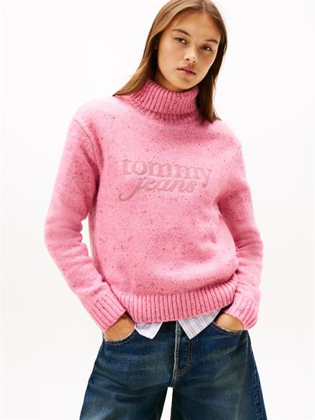 TJW NEP TURTLENECK SWEATER mystic pink