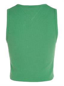 TJW POP BADGE HANDKERCHIEF TOP coastal green