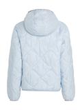 TJW QUILTED TAPE HOOD PUFFER EXT breezy blue