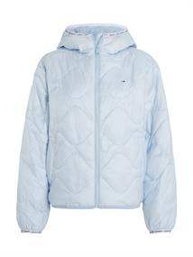 TJW QUILTED TAPE HOOD PUFFER EXT breezy blue