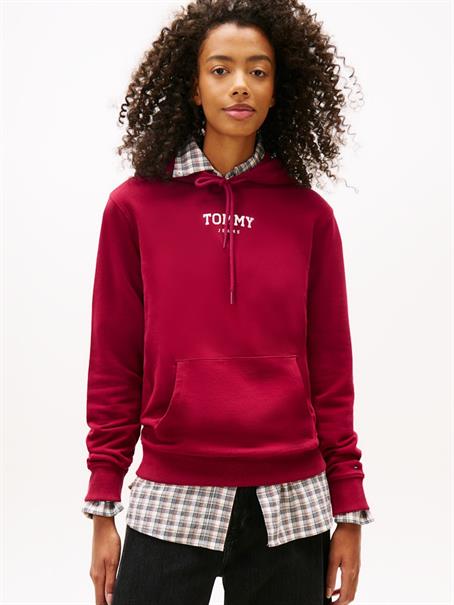 TJW REG ESS LOGO 2 HOODIE EXT lavish cerise