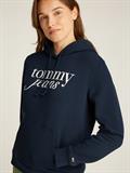 TJW REG ESS LOGO HOODIE EXT dark night navy