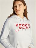 TJW REG ESS LOGO HOODIE EXT ecru
