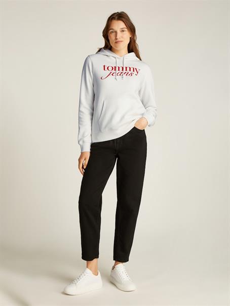 TJW REG ESS LOGO HOODIE EXT ecru