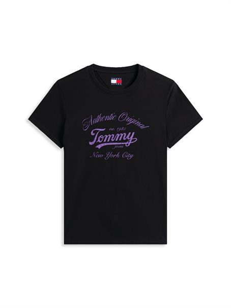 TJW REG ESSENTIAL LOGO 1 TEE EXT black