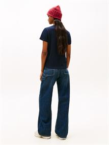 TJW REG ESSENTIAL LOGO 2 TEE EXT dark night navy