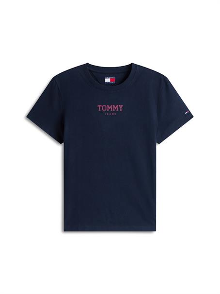 TJW REG ESSENTIAL LOGO 2 TEE EXT dark night navy