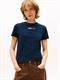 TJW REG ESSENTIAL LOGO 2 TEE EXT dark night navy