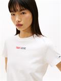 TJW REG ESSENTIAL LOGO 2 TEE EXT ecru